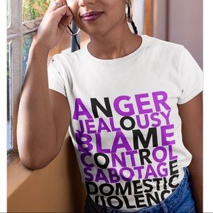 no the signs. No More Domestic Violence TShirts.